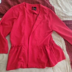 Women's medium red blazer